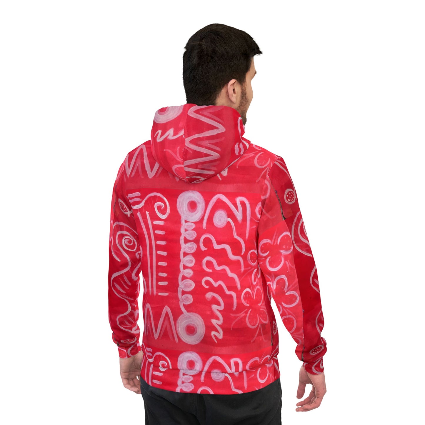 Vibrant Athletic Hoodie - Spring in the Himalayas