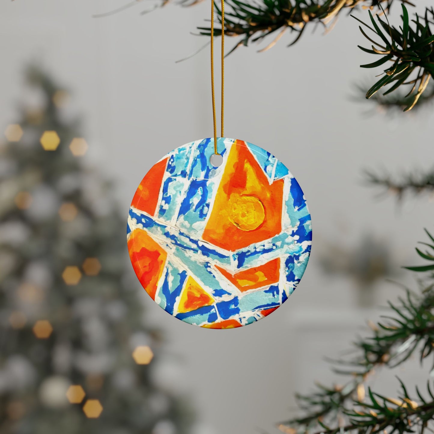 Ceramic Ornaments Inspired by “Sunset”