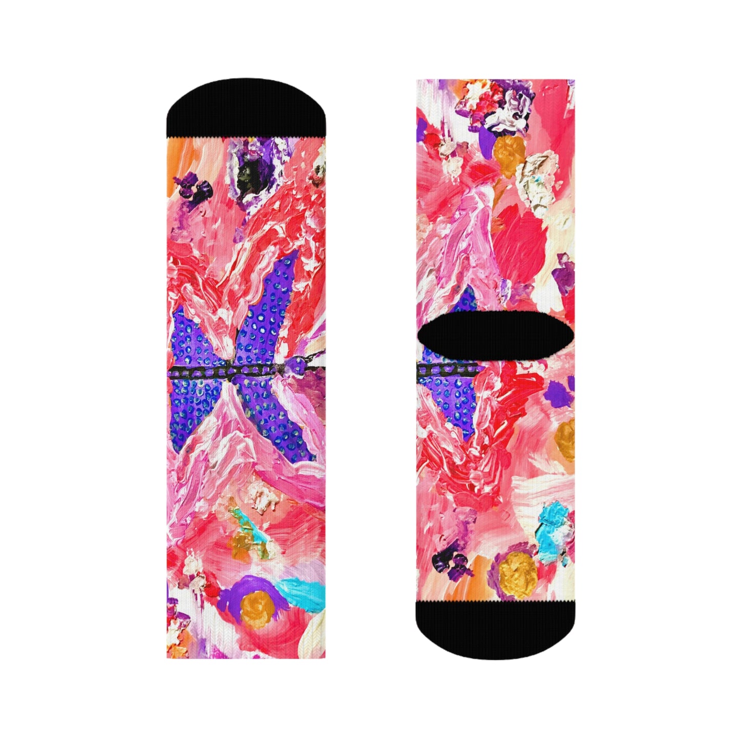 Crew Socks - Juice Bar Artwork