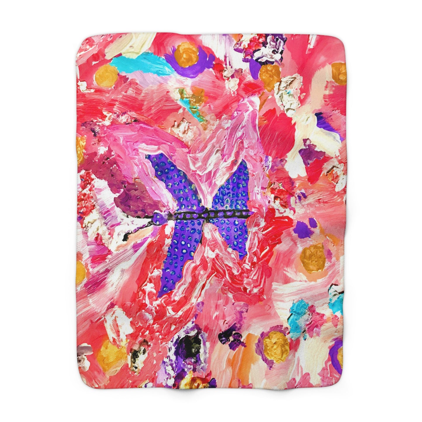 The Kensington Market Designer Fleece Blanket