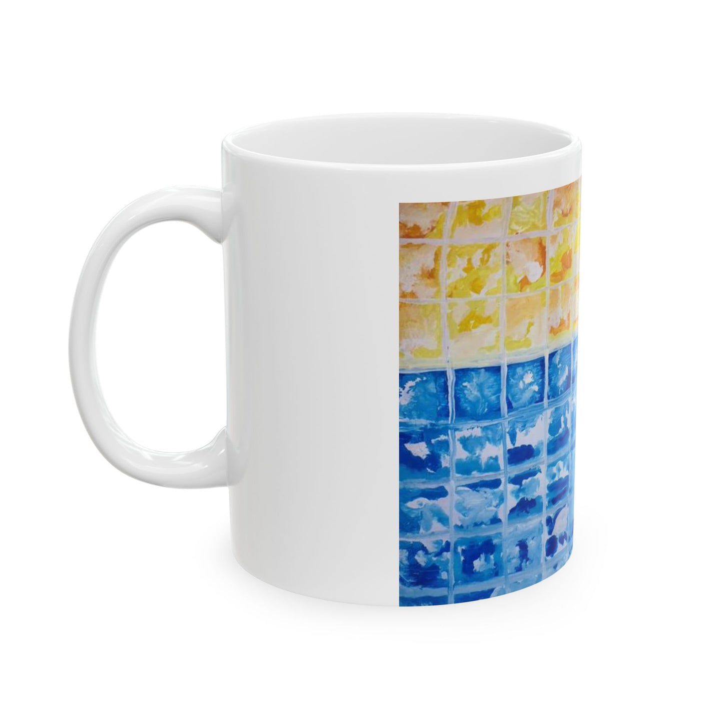 Ceramic Mug - Abstract Ocean
