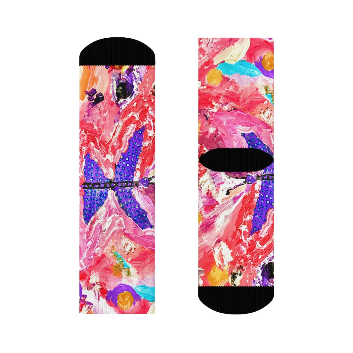 Crew Socks - Juice Bar Artwork