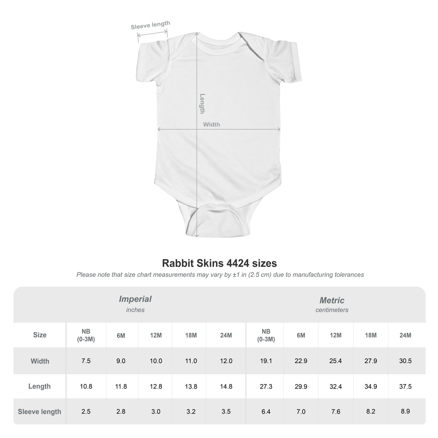 Infant Bodysuit - Fever Dreams Artwork