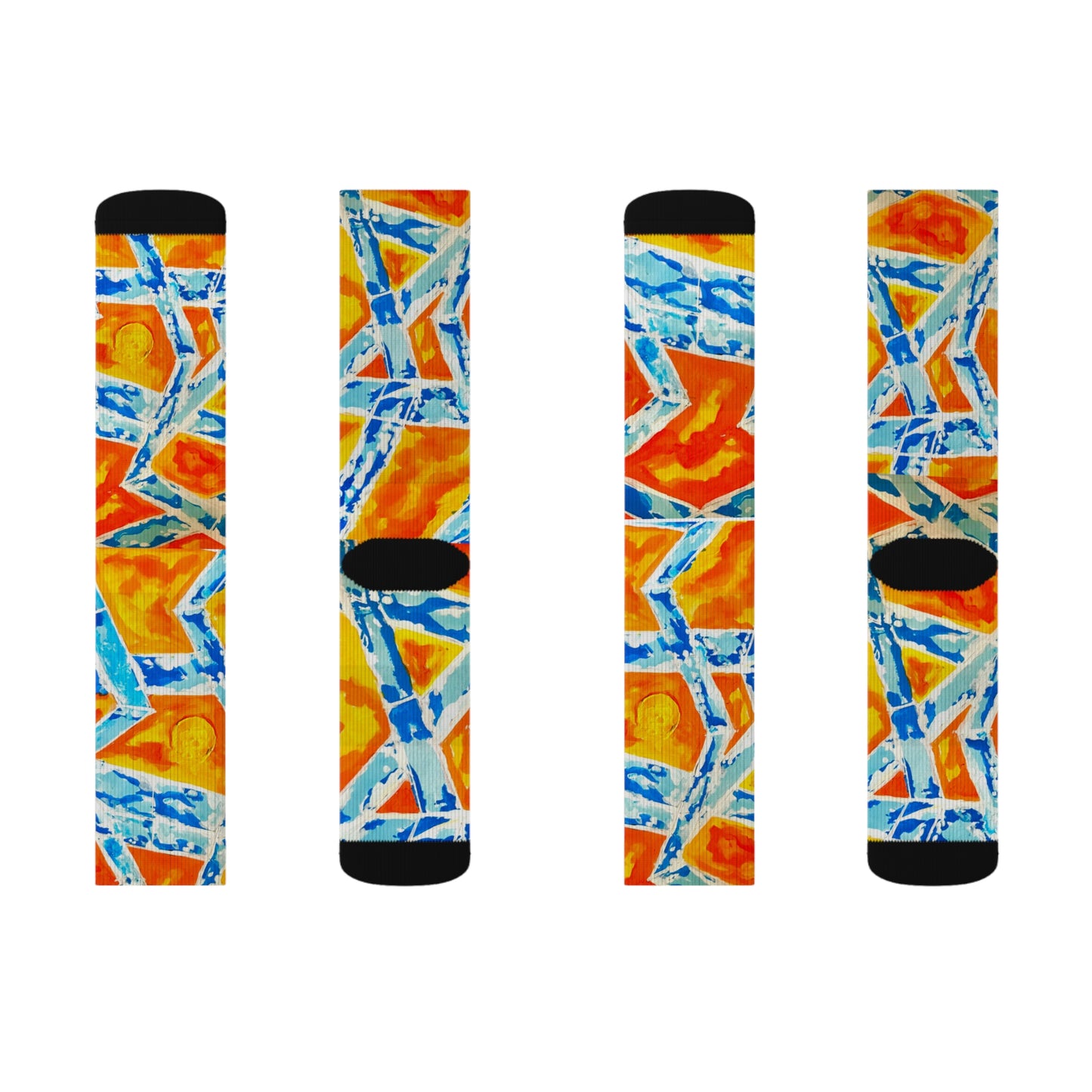 Sublimation Socks - Sunset Painting