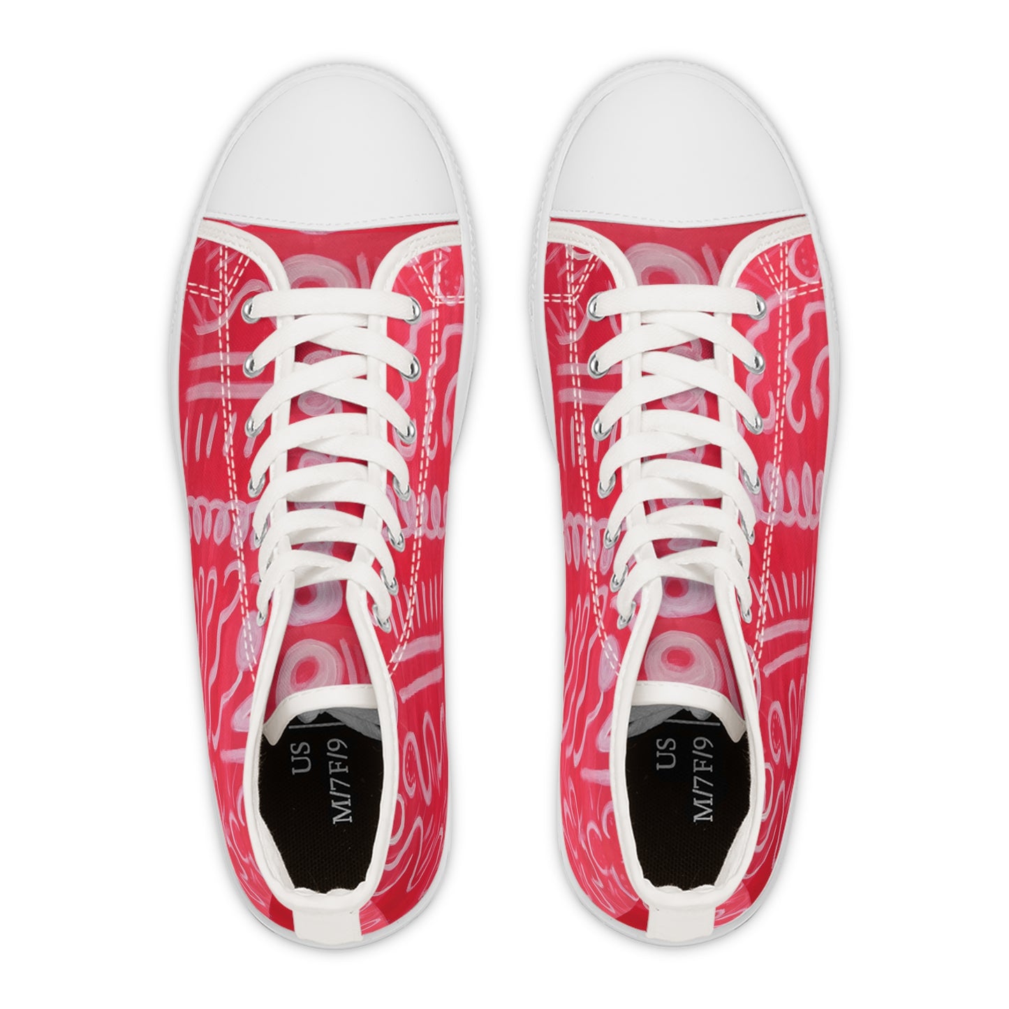 High Top Sneakers - Spring in the Himalayas