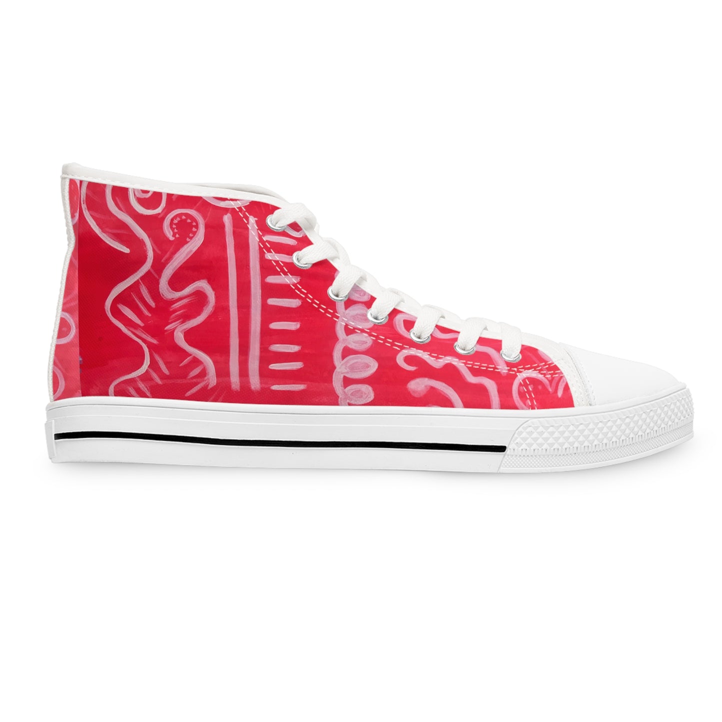 High Top Sneakers - Spring in the Himalayas