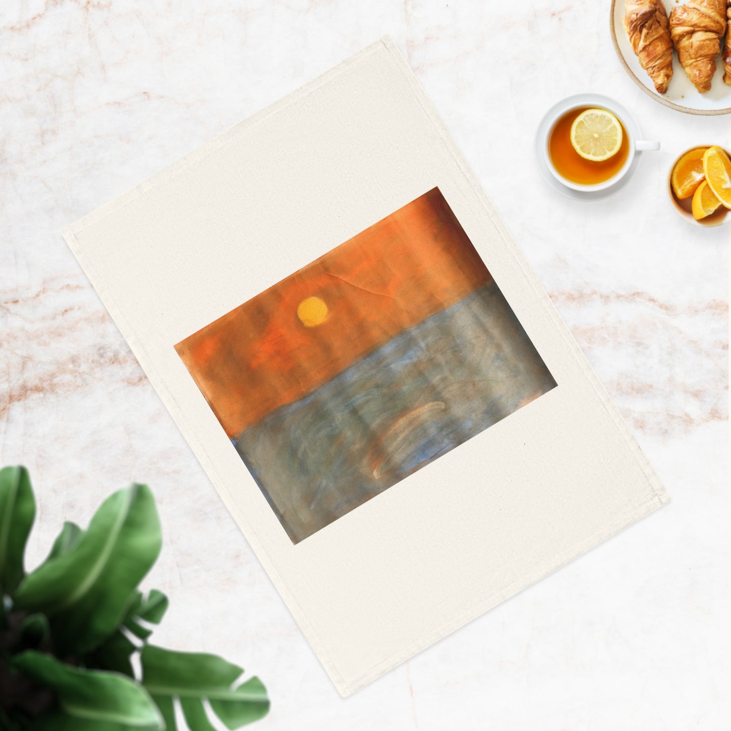 Colours of Janaki Cotton Tea Towel