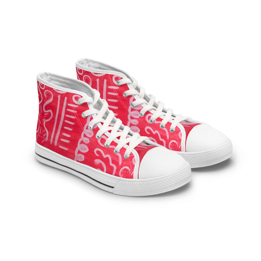 High Top Sneakers - Spring in the Himalayas