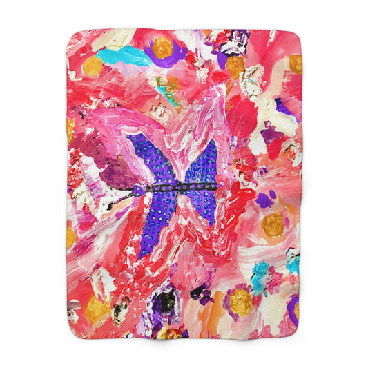 The Kensington Market Designer Fleece Blanket