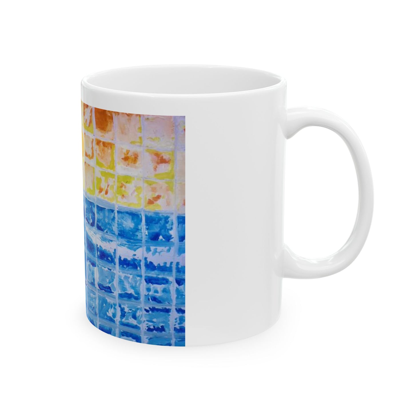 Ceramic Mug - Abstract Ocean